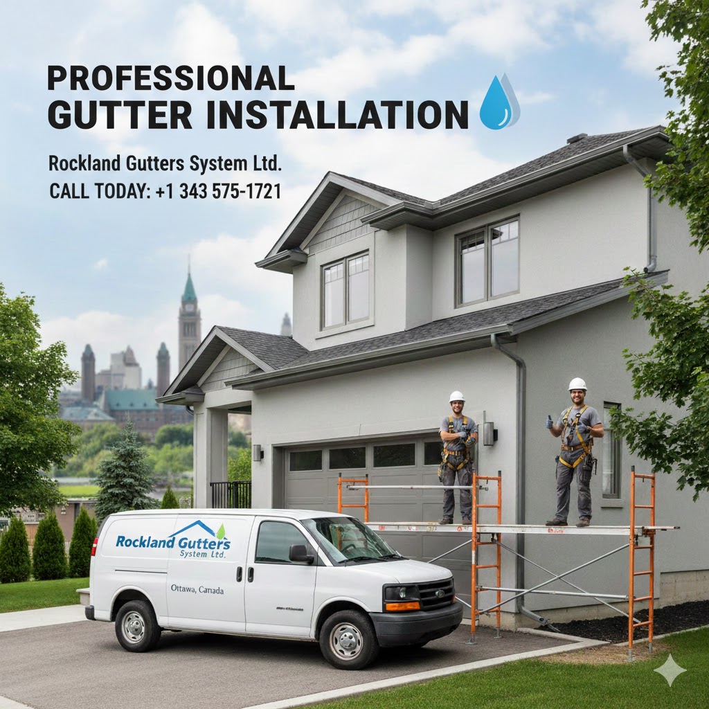 Eavestrough Installation Clarence Rockland